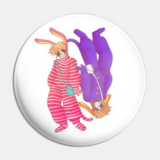 Popee and Eepop Pin