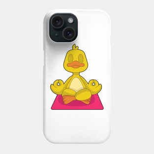 Duck Yoga Fitness Meditation Phone Case