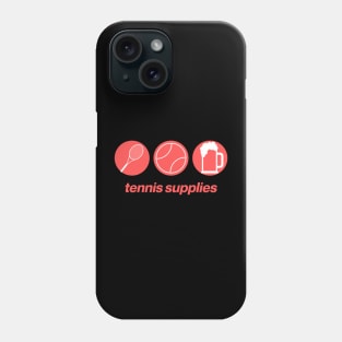 Tennis Supplies (red) Phone Case