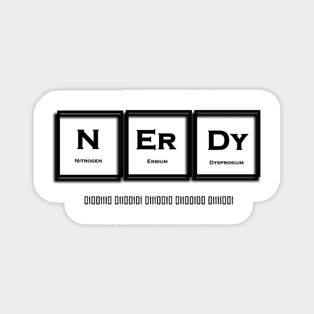 Nerdy Magnet by MyMotivationalLab