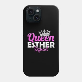 Humorous Queen Esther Squad Jewish Party & Carnival Design Phone Case