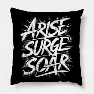 Arise and Render Service to Humanity - Baha'i Faith Pillow