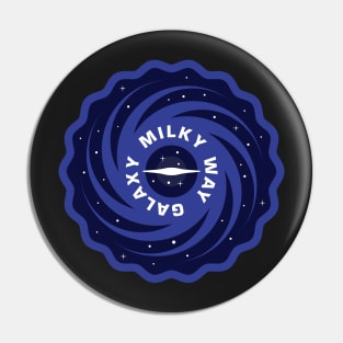 Milky Way T-Shirt / Sticker Pin