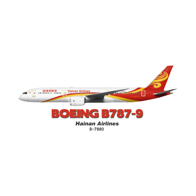 Boeing B787-9 - Hainan Airlines by TheArtofFlying