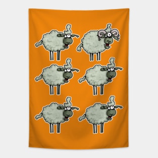 Zombie Herd II Tapestry