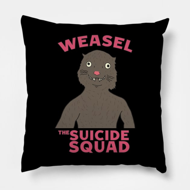 Weasel Pillow by HijriFriza
