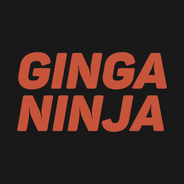 Disover Ginja Ninja - Redhead - T-Shirt