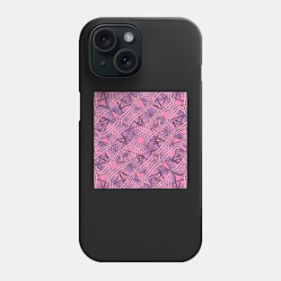 Pink threads Phone Case