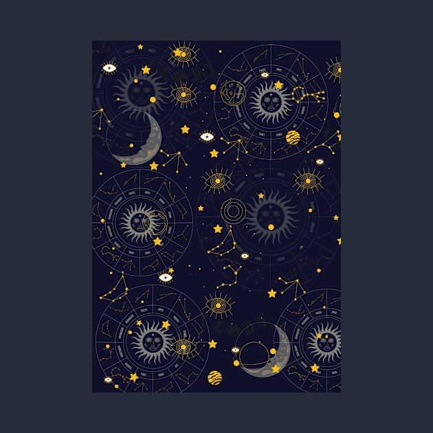 galaxy space art pattern cute milky way by IncognitobyE