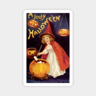 A Jolly Halloween Magnet