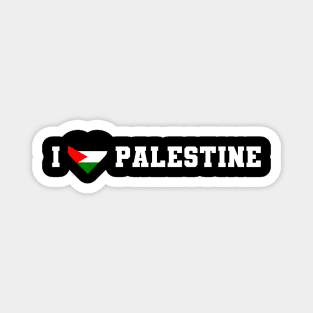 I love Palestine Magnet