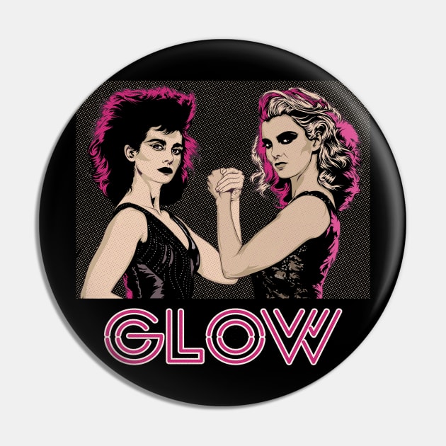 GLOW Pin by TheBlindTag