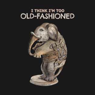 Vintage Wooden Elephant Handicraft T-Shirt