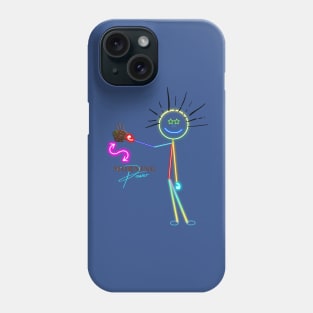 Neon Guy Morning Power / Morning Coffee Phone Case