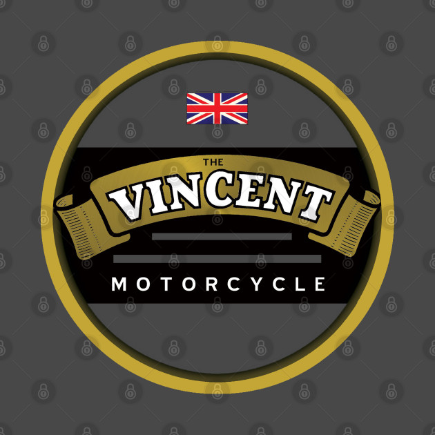 The Vincent Motorcycle England by Midcenturydave