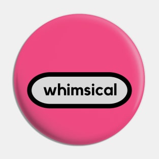 Whimsical playfully quaint amusing humor Pin