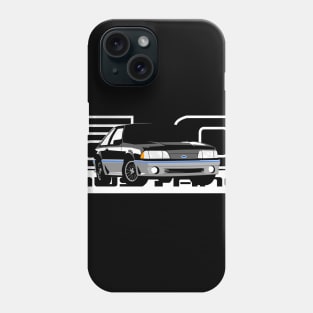 1987-90 Mustang GT Blue Stripe Phone Case