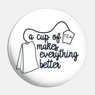 Cup Of Tea Pin