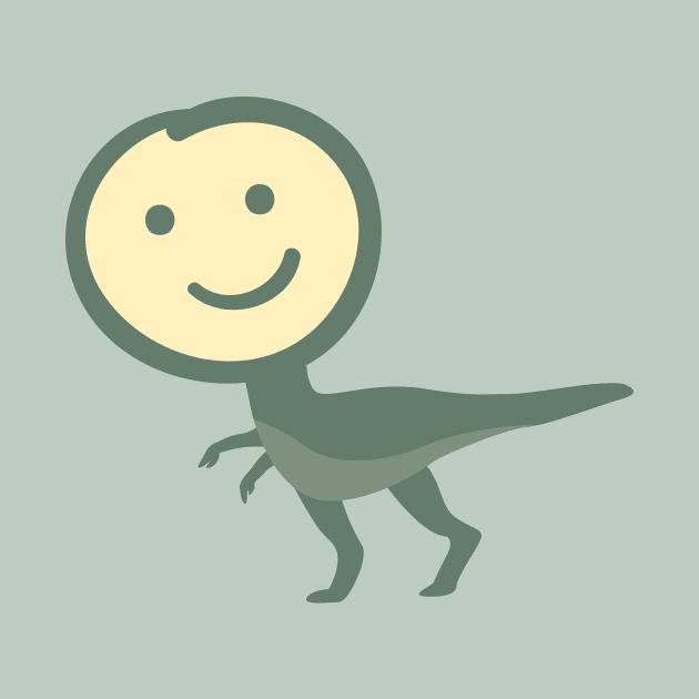 T-Rex Smiley Face by Spindriftdesigns