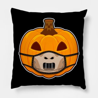 Pumpkin Halloween with Cannibal Mask Pillow