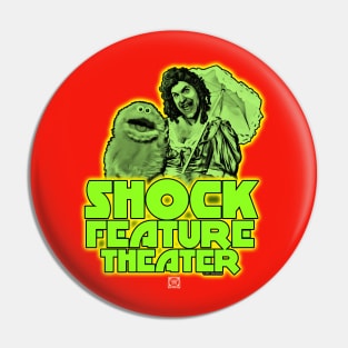 GREEN MINI & OOKIE SHOCK FEATURE THEATER Pin