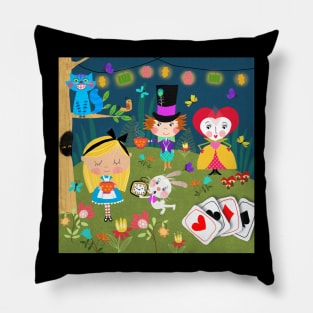 Alice in Wonderland Pillow