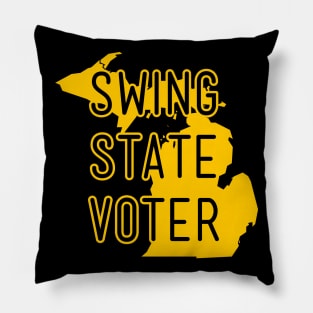Swing State Voter - Michigan Pillow