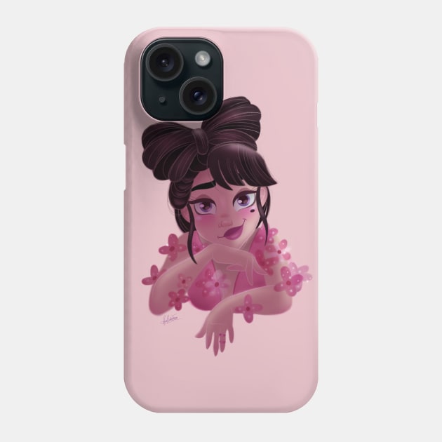 Pink Princess Phone Case by princessbeautycase