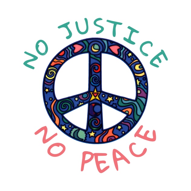 NO JUSTICE NO PEACE by againstthelogic