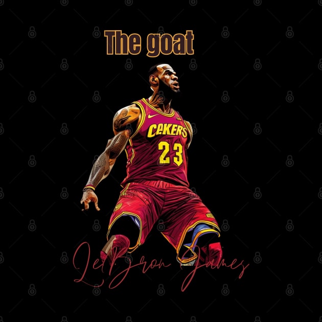 Lebron James Victor illustration artwork by Nasromaystro