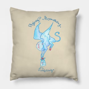 Flying Monkey Delivery Pillow