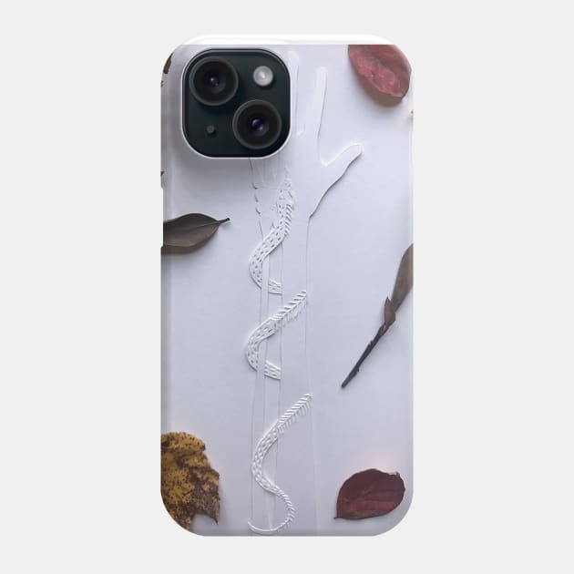 Snake Hand Phone Case by Sebastian