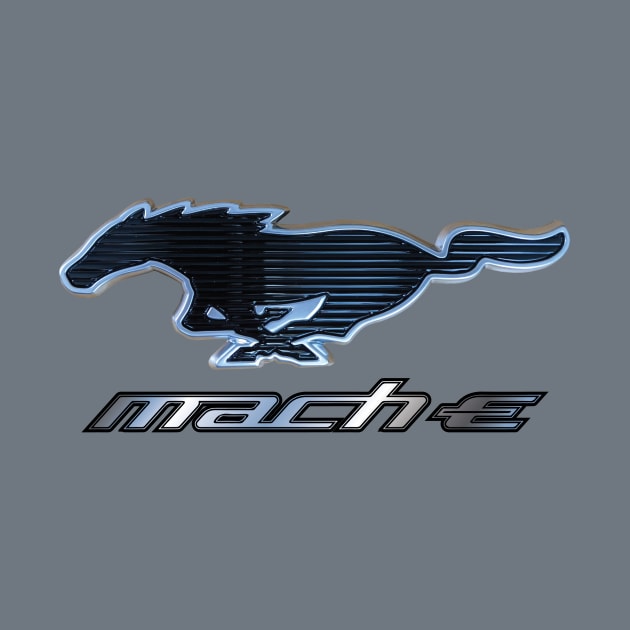 Mustang Mach-E Pony Badge by zealology