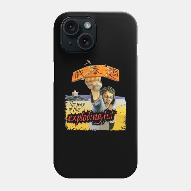 Mod.1 The Way of the Exploding Fist Arcade Video Game Phone Case by parashop