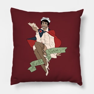 Hello Nurse Klinger Pillow