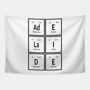 Adelaide City Table of Elements Tapestry