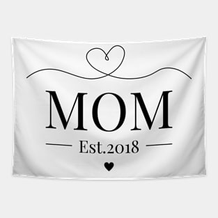 Mom Est 2018 Tapestry