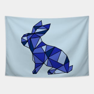 Geometric Rabbit Tapestry