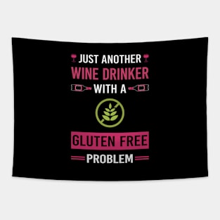 Wine Drinker Gluten Free Tapestry