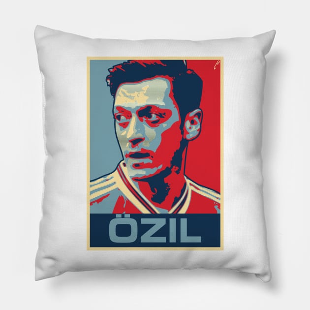 Özil Pillow by DAFTFISH