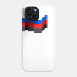 Pixel Poly Pride Flag Phone Case