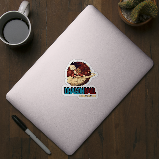 Son Goku Kinto-Un Anime Sticker