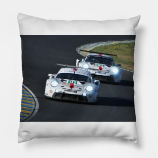 Porsche 911 RSR 24 Hours of Le Mans 2022 Pillow