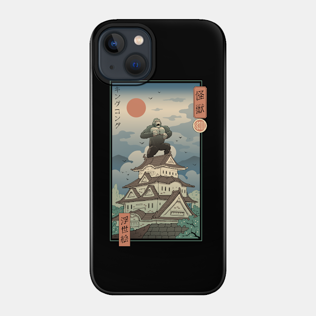 King of the Edo Jungle - King Kong - Phone Case