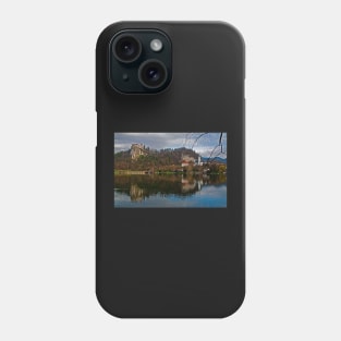 The Castle and the Church. Lake Bled. Slovenia Phone Case