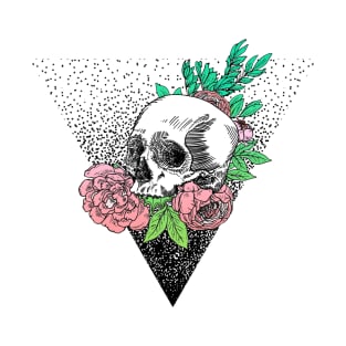 Peony Skull T-Shirt