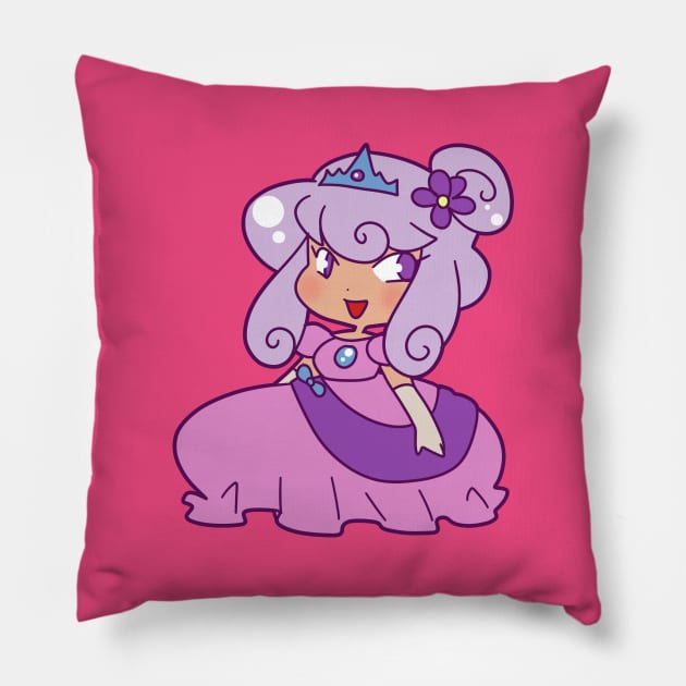 Purple Princess Pillow by saradaboru