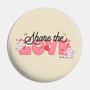 Share The Love Baby Eros Pin