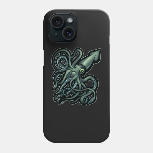 Green Giant Squid Architeuthis Phone Case