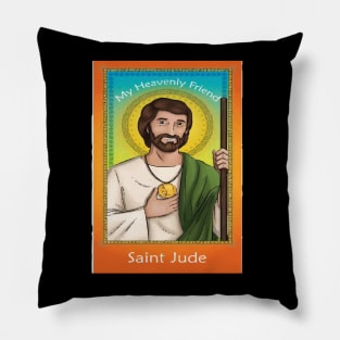 My Heavenly Friend Saint Jude Pillow